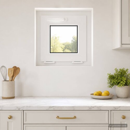  Unutarnja boja prozora u podrumu bijela RISOR 40 x 40 cm Cene
