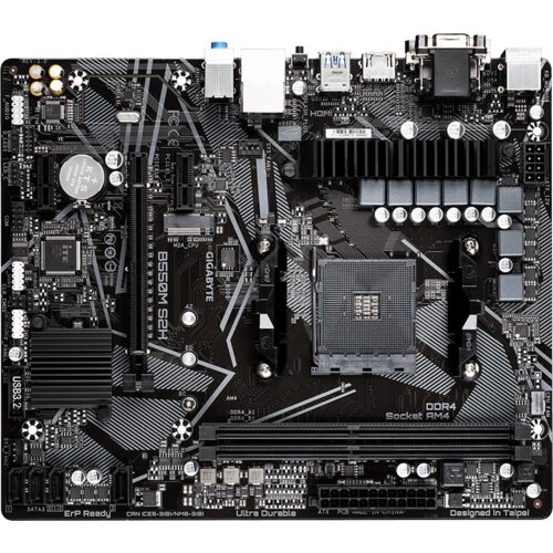 Gigabyte B550M S2H matična ploča Slike