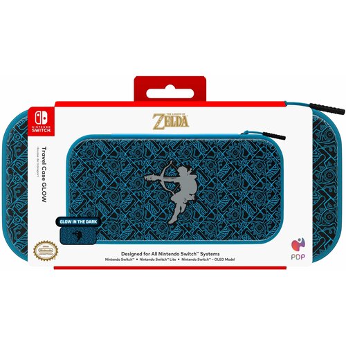 Pdp deluxe potovalna torbica Link svetleča v temi za Nintendo Switch Slike