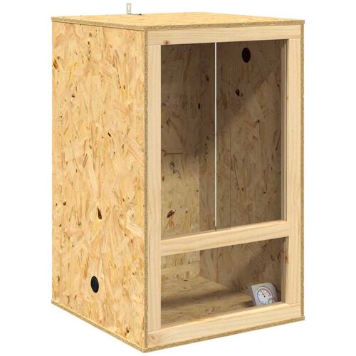  Terarij Smeđa 50 x 50 x 130 cm OSB Slike