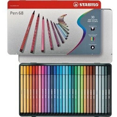 Stabilo fiber pen pero 68, kovinsko ohišje 30, (21655328) Cene
