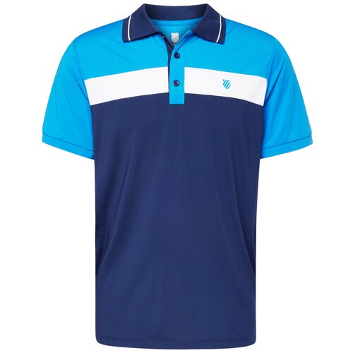 K-Swiss Performance Funkcionalna majica mornarska / svetlo modra / bela Slike