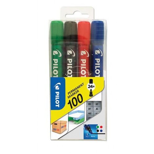 Pilot Marker SCA-100, set 4 markerjev SCA-100-S4 Slike