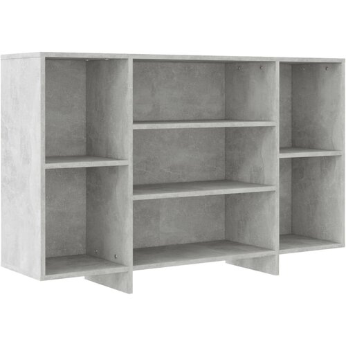 Maison Chic Komoda - Predalnik betonsko siva 120x30x75 cm iverna plošča, (21719104) Cene