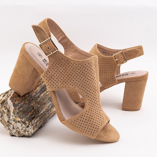 Resti Camel women's post sandals with cutouts Katamino Cene