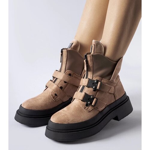 Gemre Brown platform ankle boots Glen Cijene