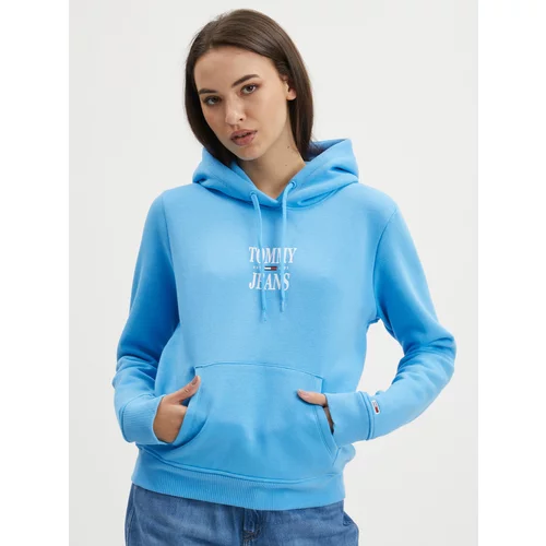 Tommy Jeans Pulover Modra