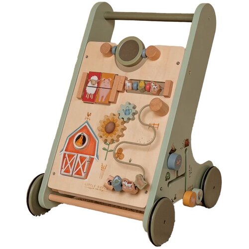 Little dutch aktivnostni leseni voziček Little Farm LD7132 Cene