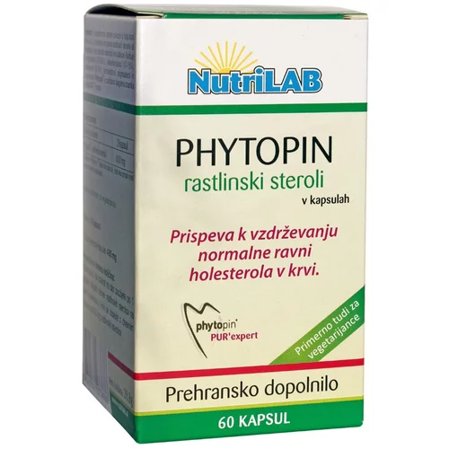  Nutrilab Phytopin rastlinski steroli, kapsule