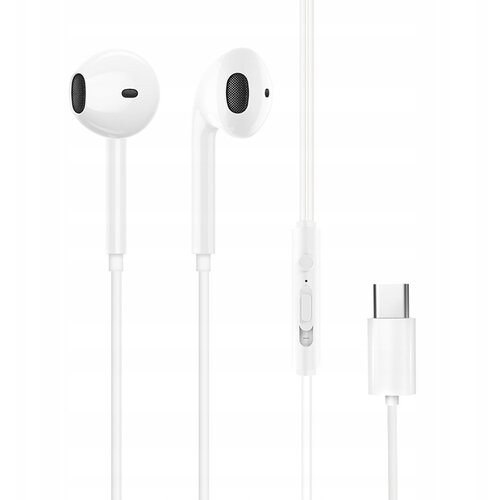 Dudao In-ear slu&amp;scaron;alke X3C z USB-C priključkom, bele, (21979809) Slike