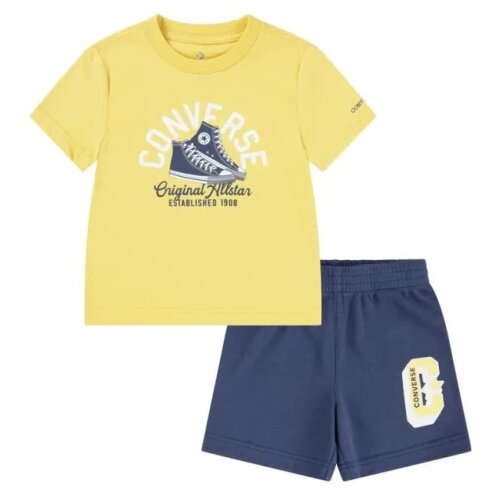 Converse deČiji set retro remix ft short set Slike