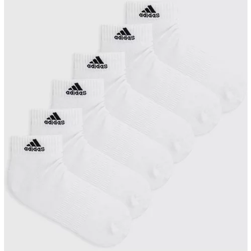Adidas Nogavice 6-pack bela barva