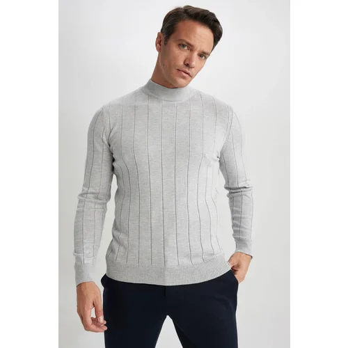 Defacto Slim Fit Half Turtleneck Rib Sweater