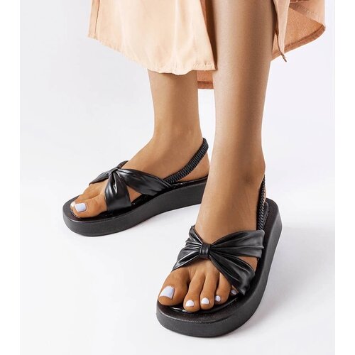 D/CEO Black sandals on a block heel Millo Slike