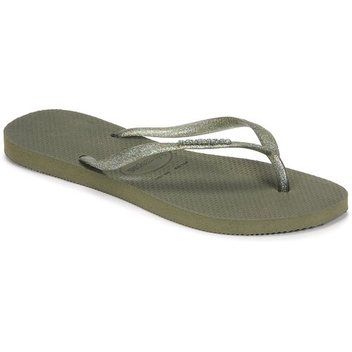 Havaianas Japonke LOGO METALLIC Kaki Slike