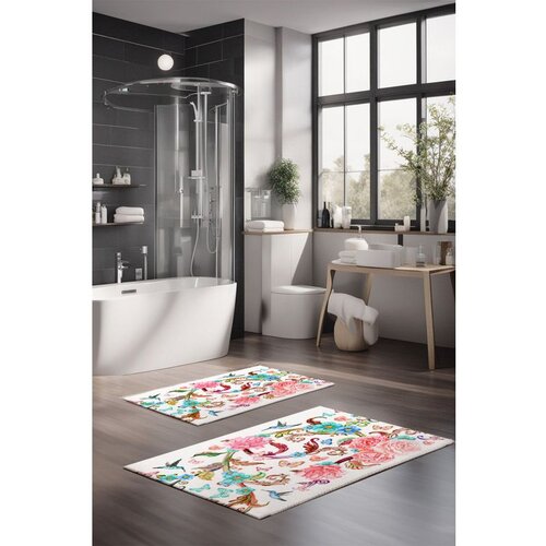  CT-5210 multicolor bathmat set (2 pieces) Cene