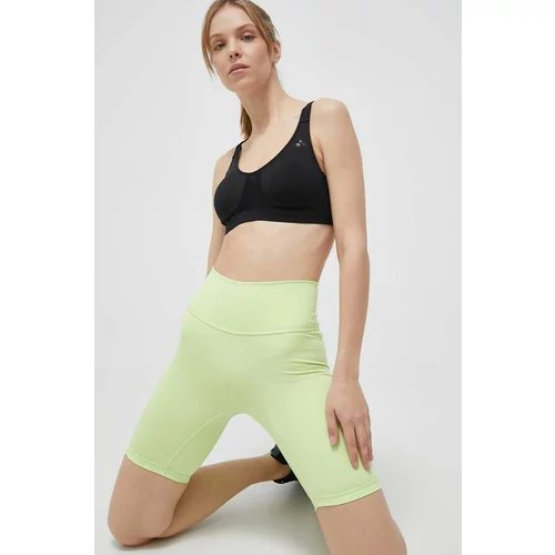Adidas Kratke hlače za vadbo Optime zelena barva
