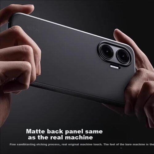  Escase Maska za mobilni telefon Redmi Turbo 4 Pro, Crna Cene