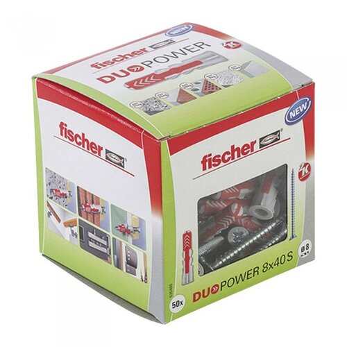 Fischer DUOPOWER 8x40 S LD 2-komponentni tipl 40 mm 8 mm 535460 50 St. Cijene