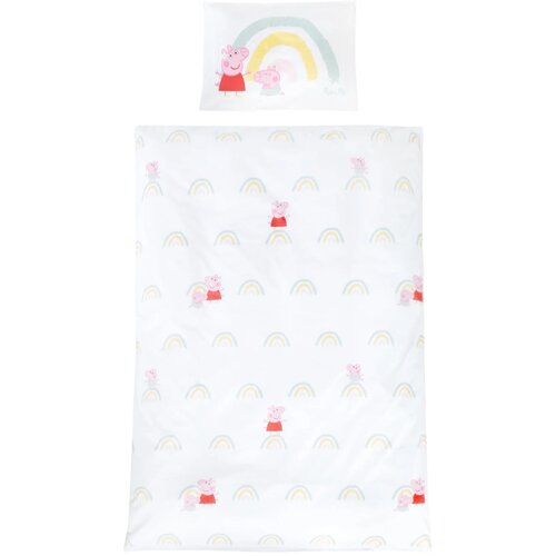Peppa Pig dječja pamučna posteljina 100 x 135 cm Slike