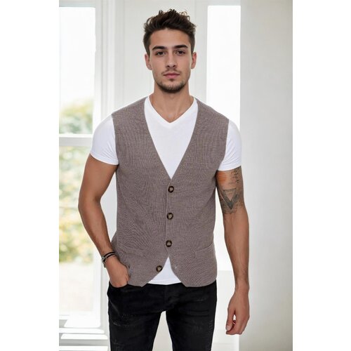 Dewberry 90862 Mens Knitwear Vest-VISION Slike