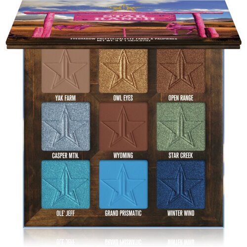 Jeffree Star Cosmetics Star Ranch Mini paleta sjenila za oči 9x1,5 g Slike