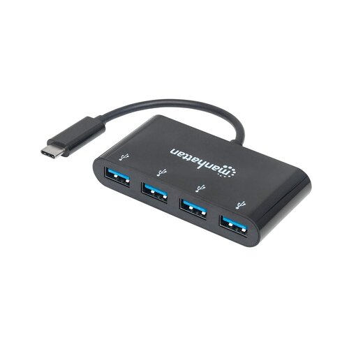 Manhattan USB HUB Int Super-brzi USB C 3.1 m - 4 USB A f 162746 Cene