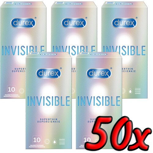 Durex Invisible Superthin 50 pack Cene