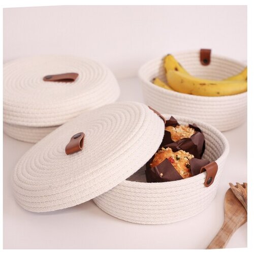Aberto Design set pamučnih korpi 3 komada JUT02002127D Slike