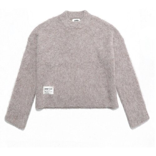 Verb To Do Puloverji BOXY KVTD BOXI Bež Slike