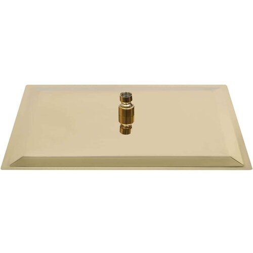  Glava za tu&amp;scaron; od nehrđajućeg čelika 40 x 30 cm pravokutna zlatna Slike