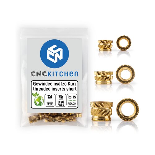  Threaded Inserts Set - Short Cene