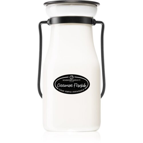 Milkhouse Candle Co. Creamery Cinnamon Fireside mirisna svijeća Milkbottle 227 g Cijene
