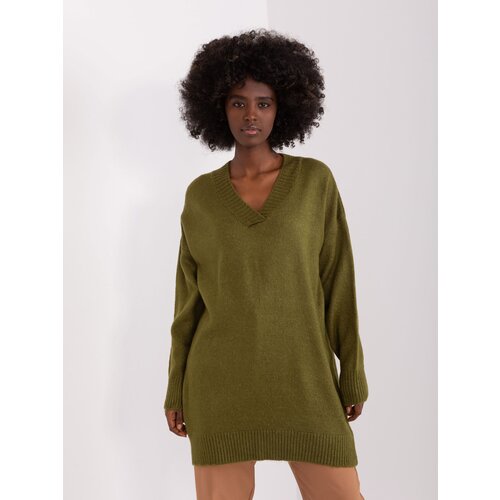 BADU Sweater-BA-SW-0577.32X-khaki Slike