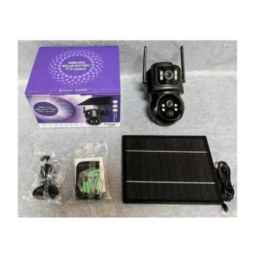 Gmb CAM-IP4MP-TQ7 kamera 4MP(2mp+2mp) H.265 eu solar camera, 2 inch, icsee app, 2.8mm, IP66 Cene