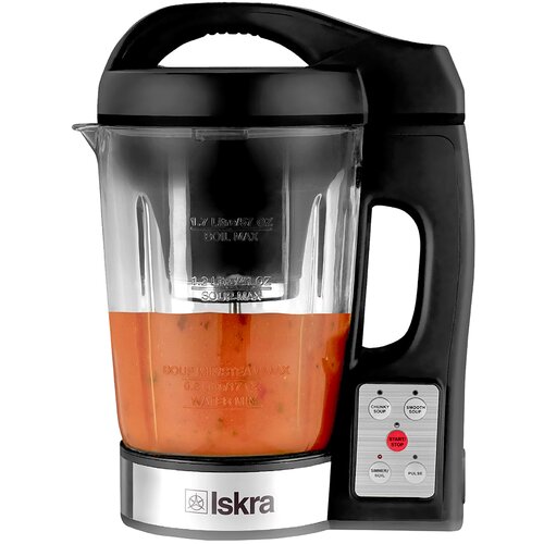 Iskra hS-08G snaga 250W motor + 800W grejač/zapremina 1.7l blender sa funkcijom kuvanja Slike