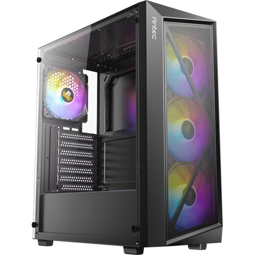 Antec ax67 argb midi-t atx okno gaming črno ohišje Cene