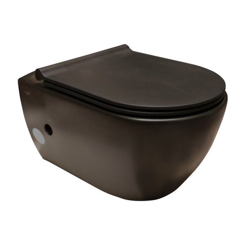 Turkuaz WC &scaron;koljka City Rimless 019107-U-97 crna Cijene