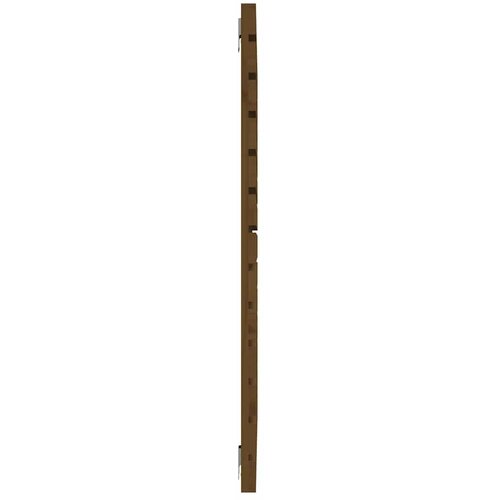  Zidno uzglavlje boja meda 96x3x91,5 cm masivna borovina Slike