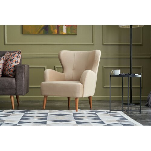 Atelier Del Sofa stolica s naslonom Karina - krem Slike