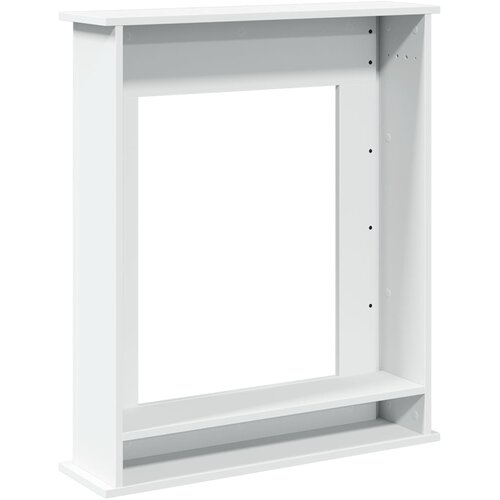 Okvir za kamin bijeli 75 x 20 x 87,5 cm od konstruiranog drva Slike