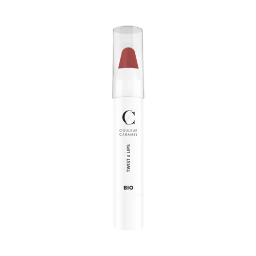 Couleur Caramel twist & lips - 401 beige red