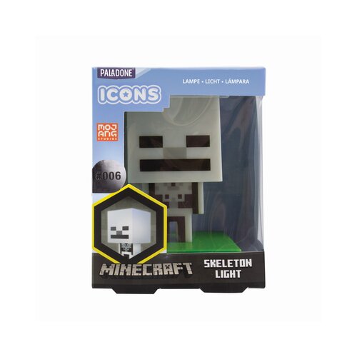 Paladone lampa Minecraft - Skeleton Icons Light Slike