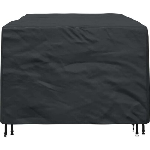 VidaXL Navlaka za vanjski namje&amp;scaron;taj Crna 143 x 225 x 90 cm 210D Slike