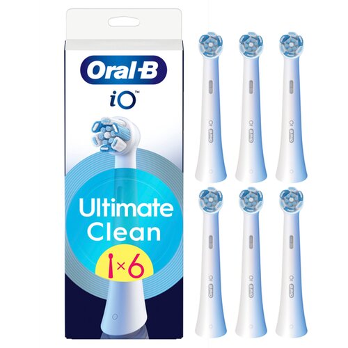 Oral-b zamjenske glave za četkicu iO Ultimate Clean,bijela, 6 kom Slike