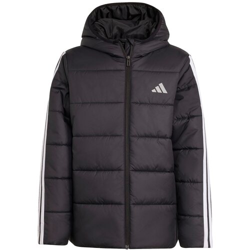 Adidas Jakna za dečake j ess 3s jkt, Crna Cene