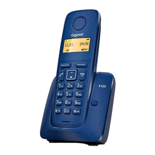 Gigaset A120 plavi fiksni telefon Slike