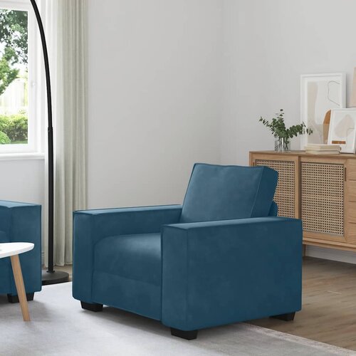 SOFA fotelja plava 100x78x84 cm bar&amp;scaron;un Slike