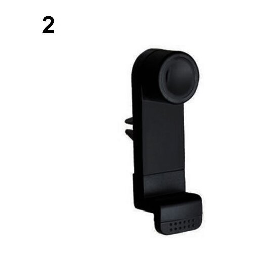 Univerzalni avto nosilec za mobilne telefone za reže ventilacije 50-90mm - črni Cene