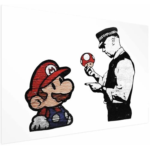  Plakat - Banksy: Mushroom Picker 30x21 Bez okvira Cijene